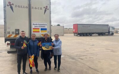 Transportes Ballesteros colabora en la campaña de apoyo al pueblo ucraniano